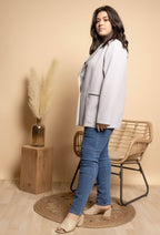 Plus Size Blazer för Stiliga Kvinnor