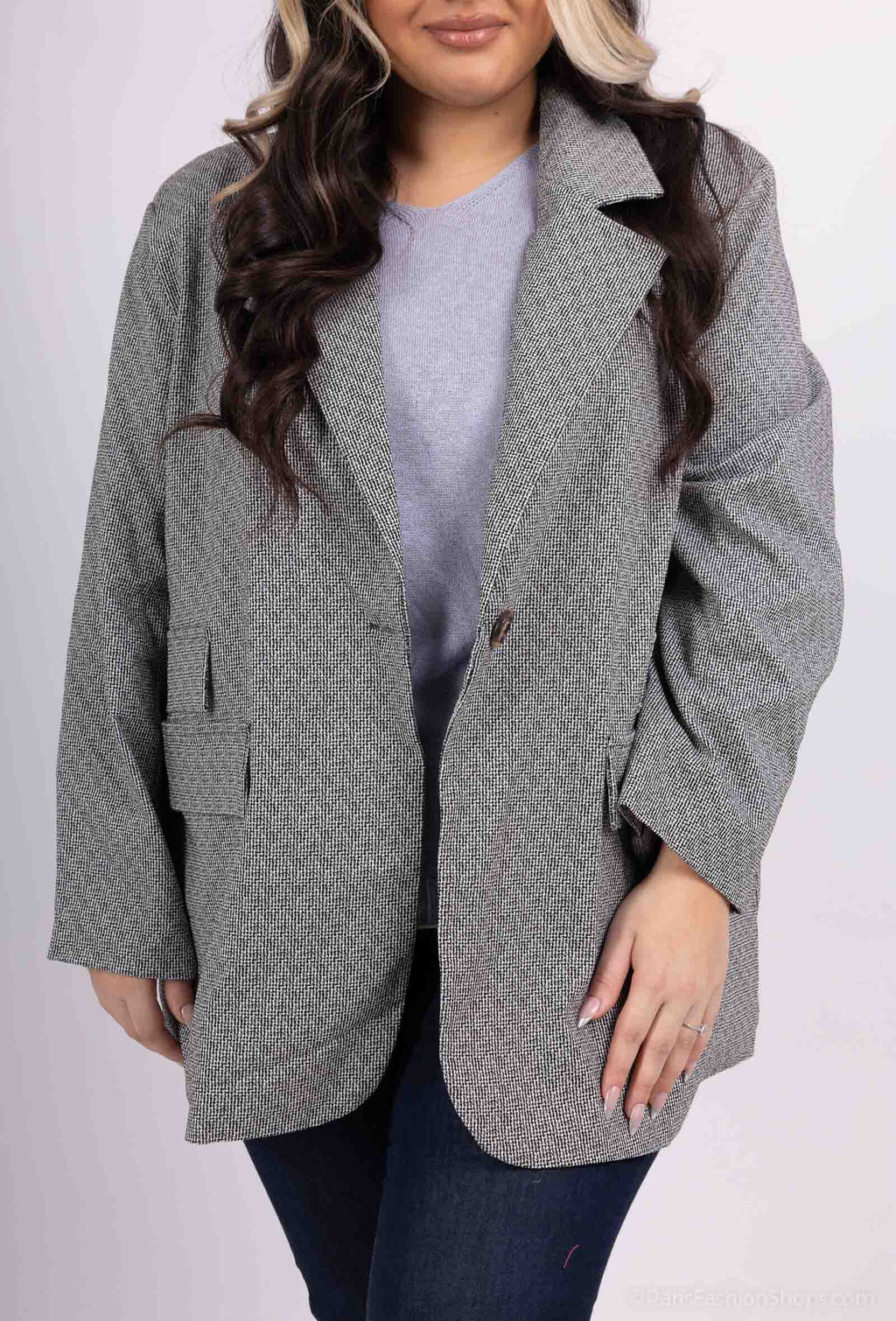 Plus Size Blazer