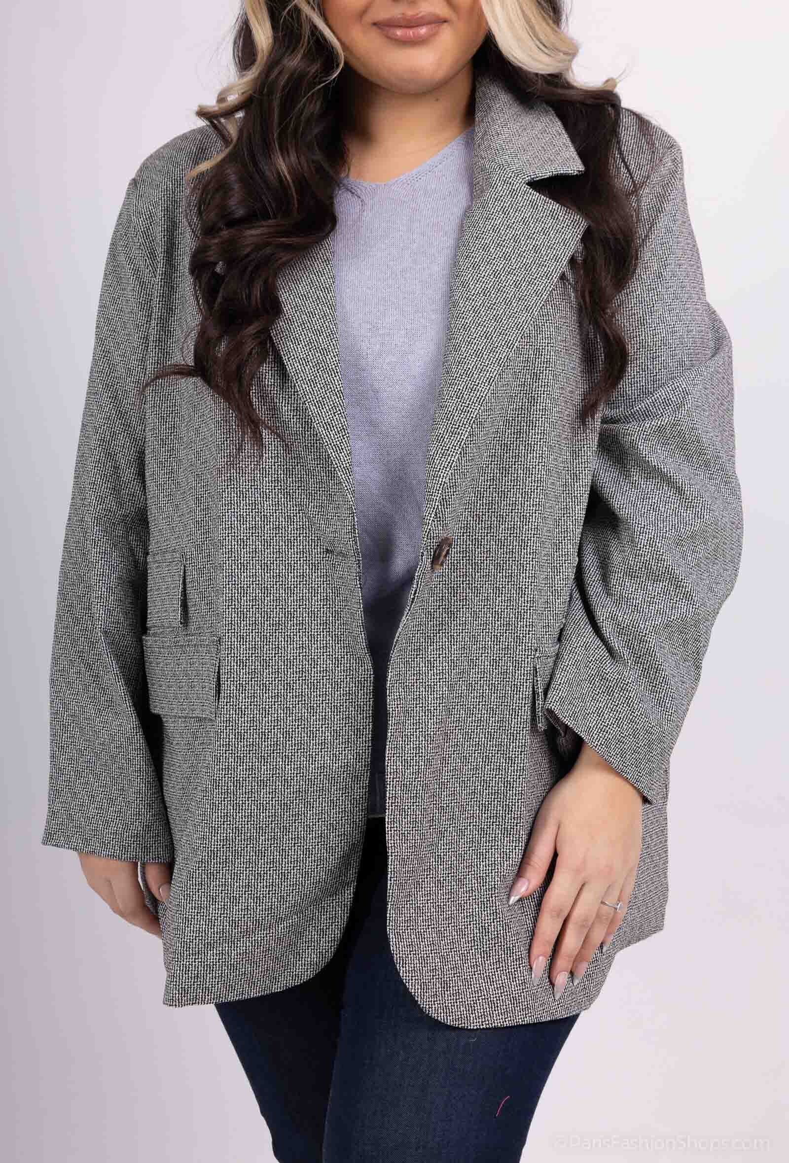 Plus Size Blazer