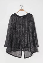 Plus Size Shiny Blus