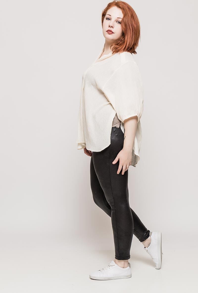 Plus Size Basic blouse