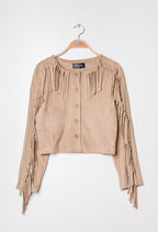 Plus Size Blusa i Dubbelt Material