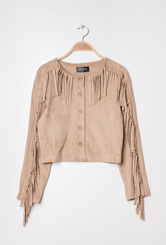 Plus Size Blusa i Dubbelt Material