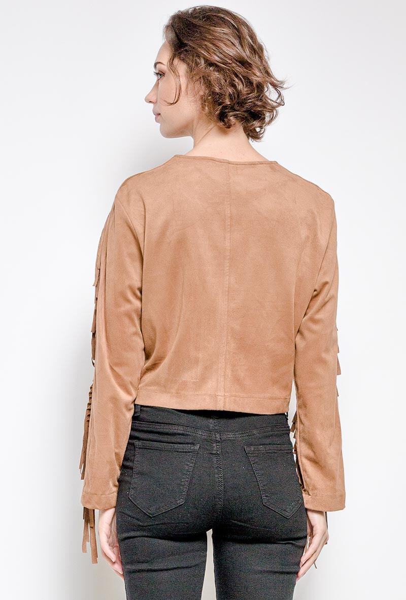 Plus Size Blusa i Dubbelt Material