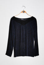 Plus Size Shiny Blus