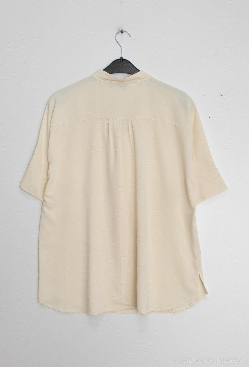 Framskjortan med två fickor i Stor Storlek