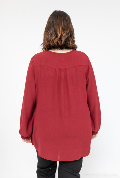 Plus Size Tunika för Stiliga Kvinnor