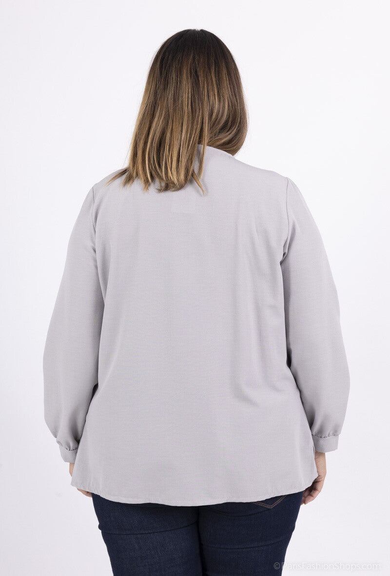 Plus Size Elegante Blouse för Kvinnor