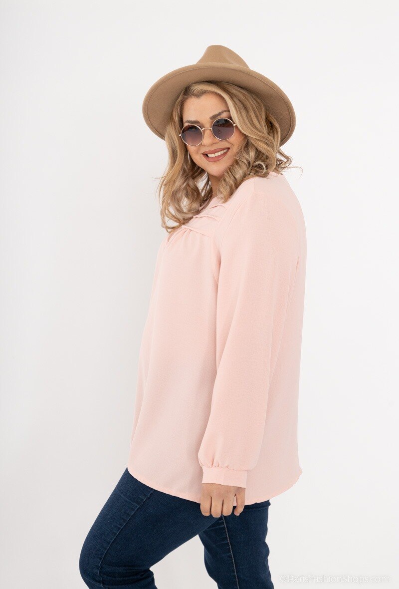 Plus Size Elegante Blouse för Kvinnor
