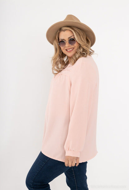 Plus Size Elegante Blouse för Kvinnor