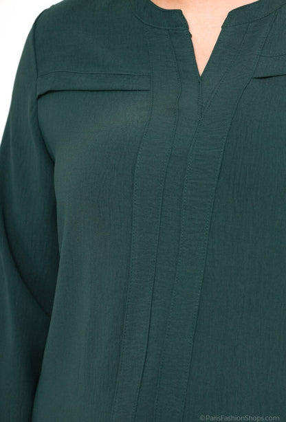 Plus Size Elegante Blus