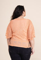 Plus Size Spetsblus