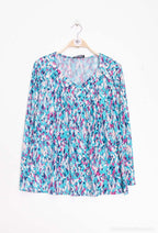 Plus Size Blus med Pärlor