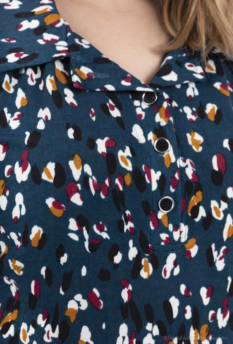 Plus Size Printed Blouse – Höst/Vinter 2024/2025