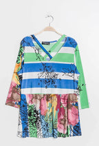 Plus Size Printed blouse