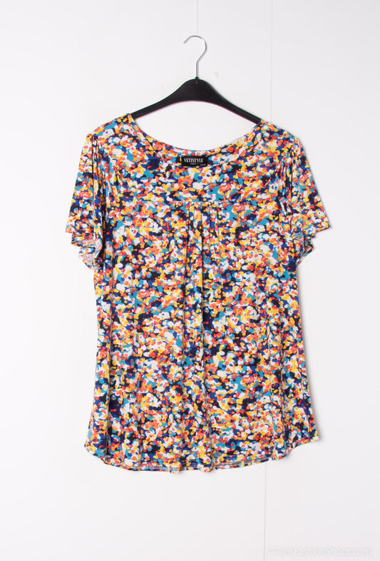 Plus Size Printed blouse