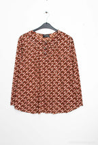 Plus Size Printed blouse