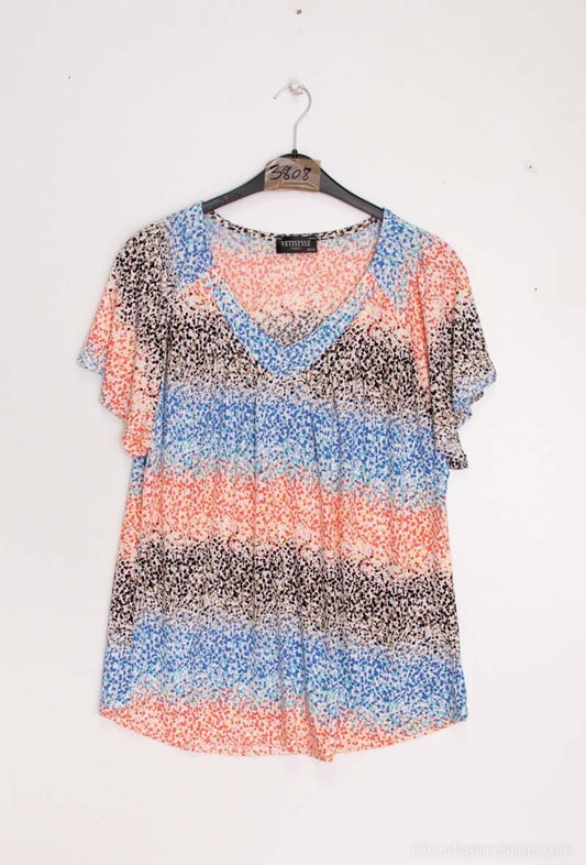 Plus Size Printed blouse