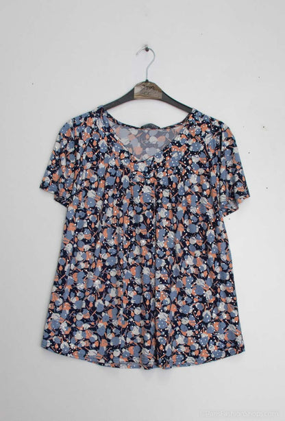 Plus Size Printed blouse