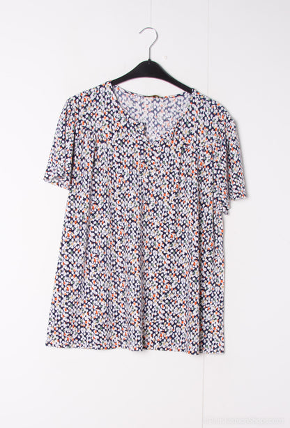 Plus Size Printed blouse