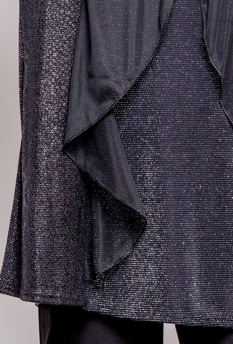 Plus Size Iridescent Blus
