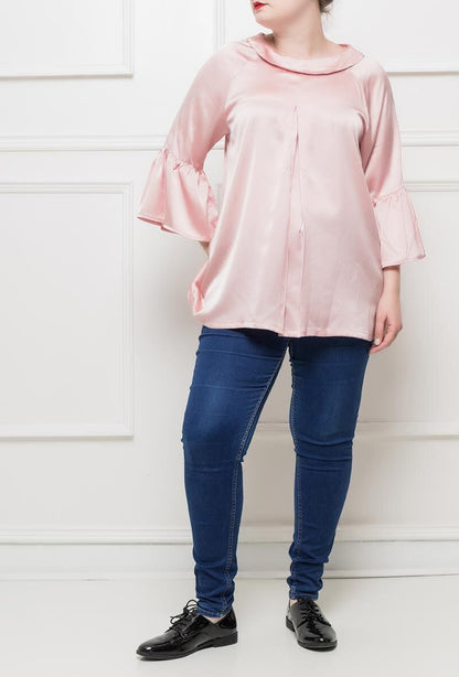 Plus Size Silky blouse