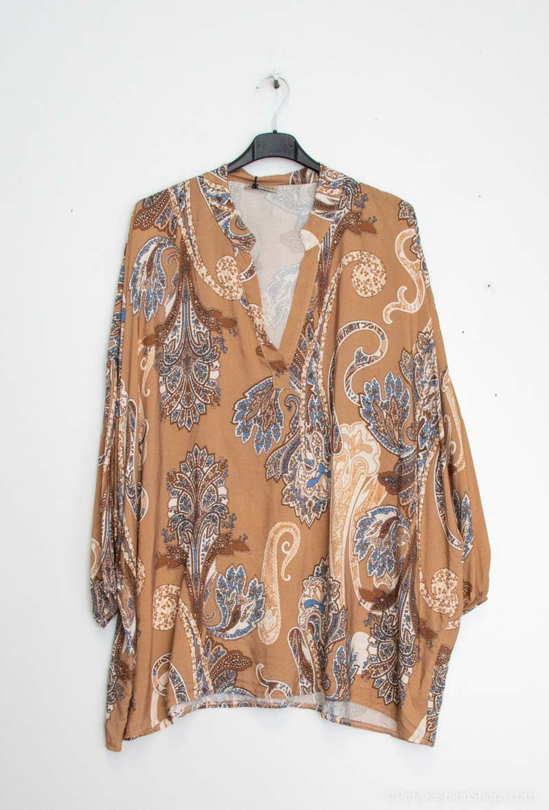 Plus Size Blus i Viscoze för Stiliga Kvinna
