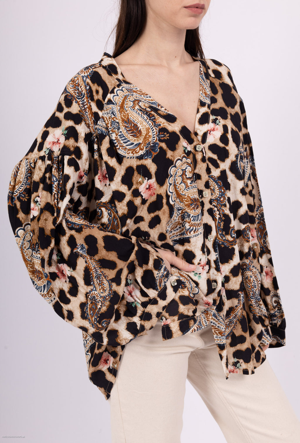 Plus Size Blus i Viskos