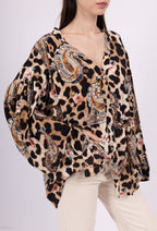 Plus Size Blus i Viskos