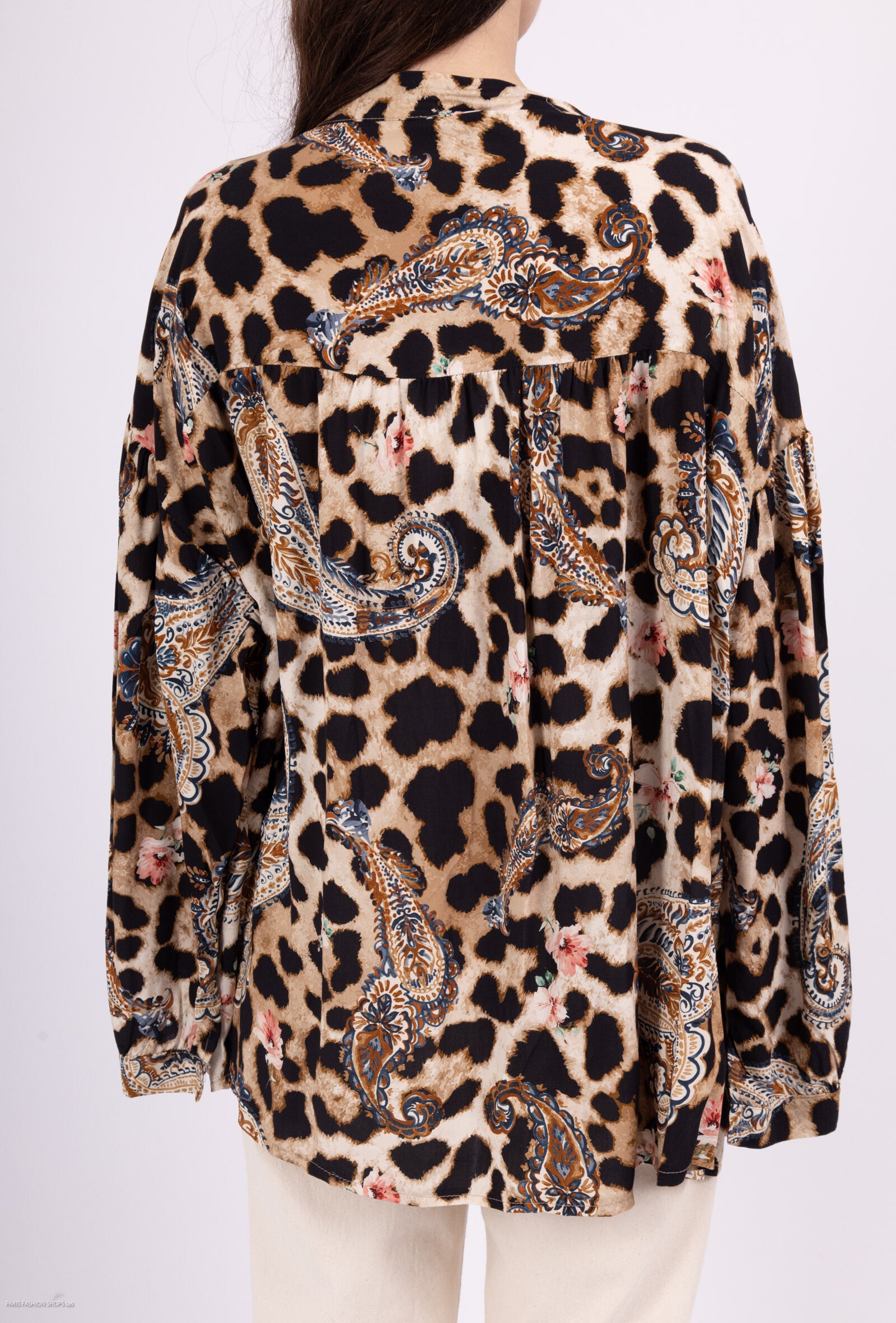 Plus Size Blus i Viskos