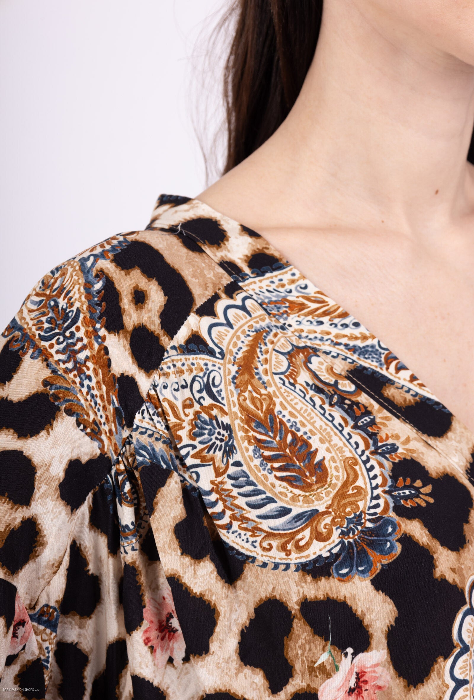 Plus Size Blus i Viskos