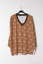 Plus Size Blus i Viskos 100%