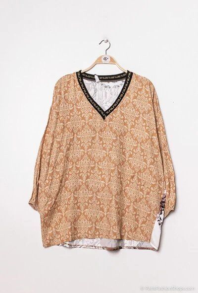 BLOUSE i Stor Storlek