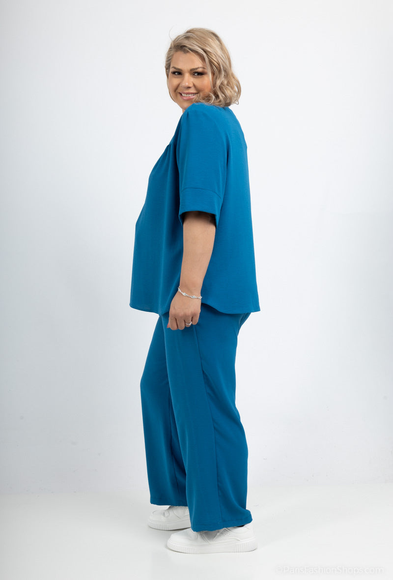 Plus Size Blouse för Modiga Kvinnor