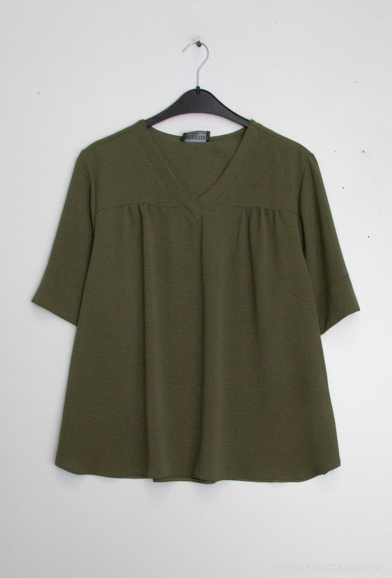 Blouse i Stor Storlek