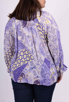 Blus i Plus Size för Stiliga Kvinnor
