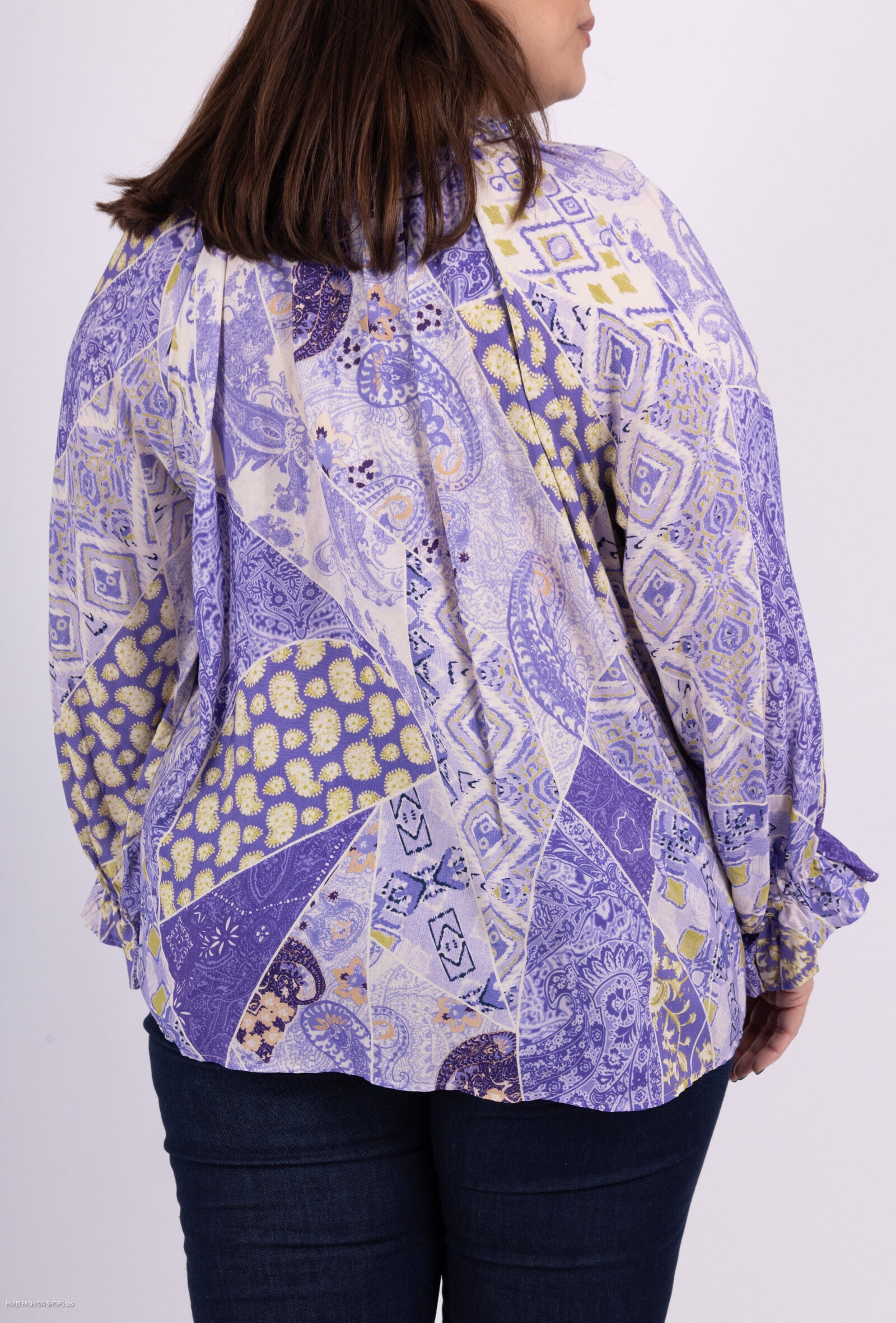 Blus i Plus Size för Stiliga Kvinnor