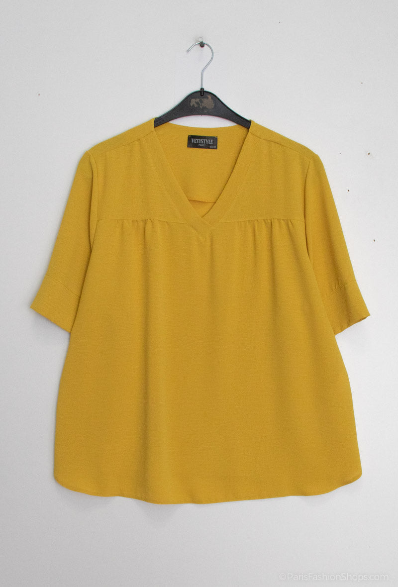 Blouse i Stor Storlek