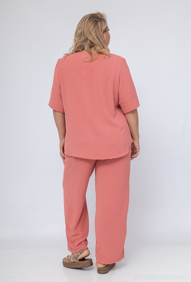 Plus Size Blouse för Modiga Kvinnor