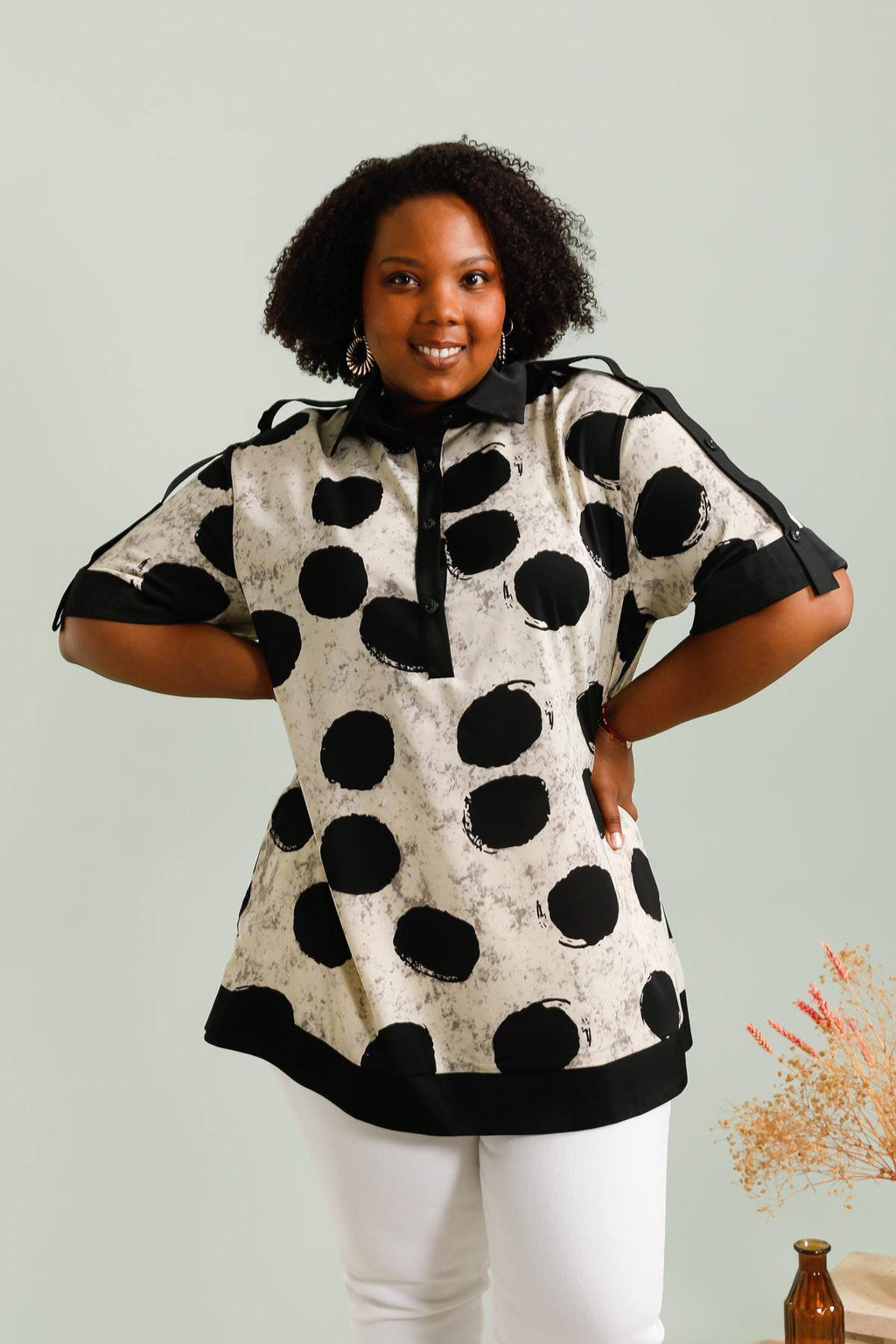 Plus size blouses i Stor Storlek