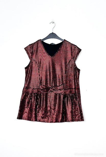 Plus Size Sequin blouses