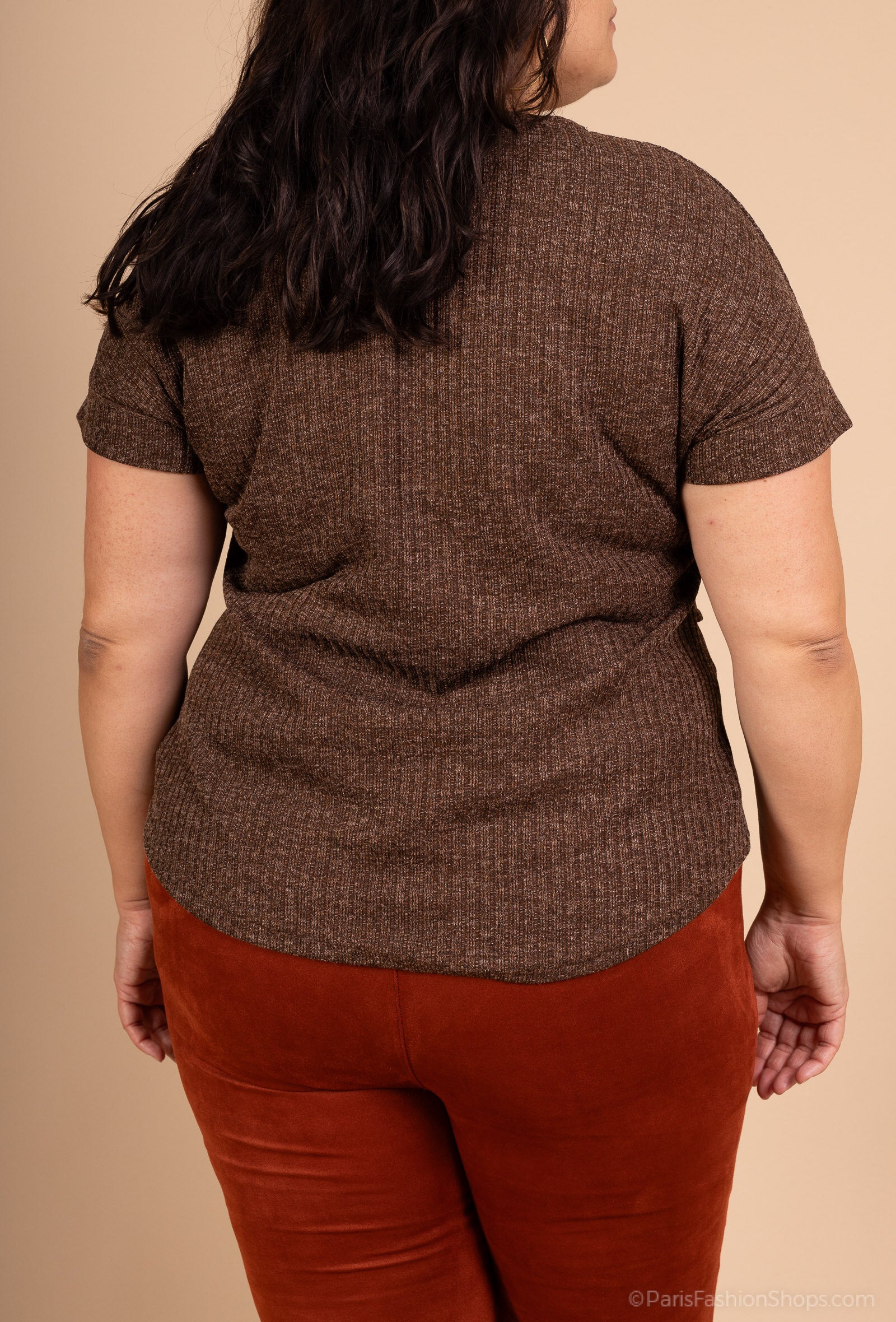 Elegant blusar med elastik i Plus Size