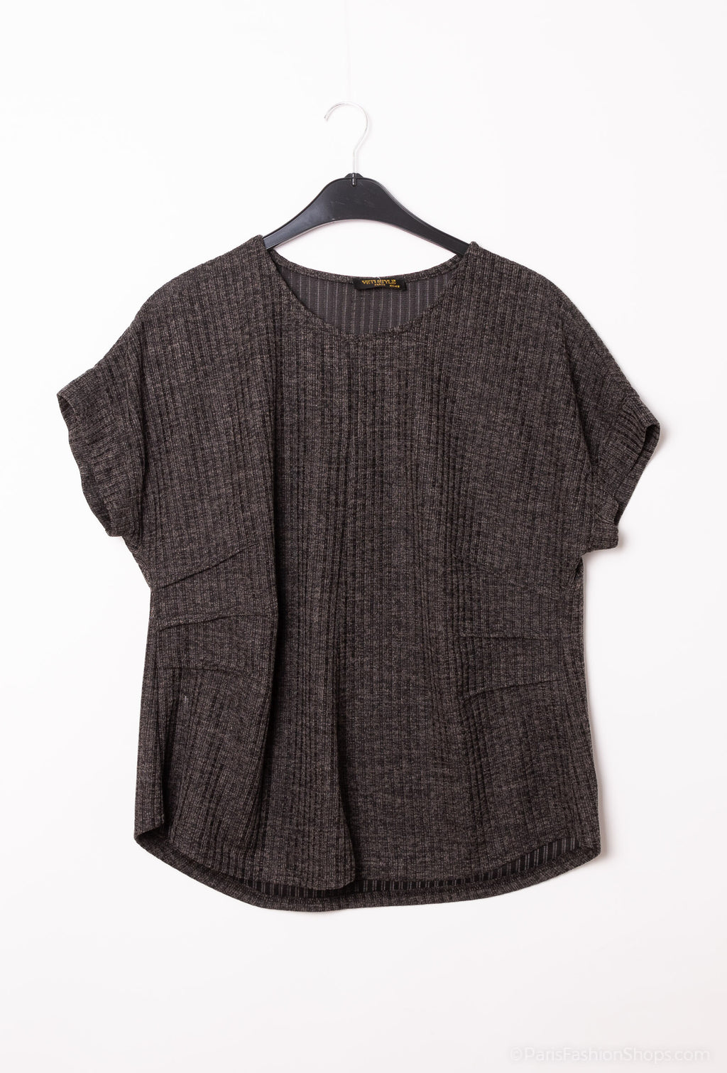 Elegant blouses with elastic i Plus Size