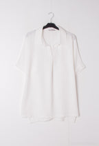 Plus Size Blouses evased with fabrics like linen in large sizes