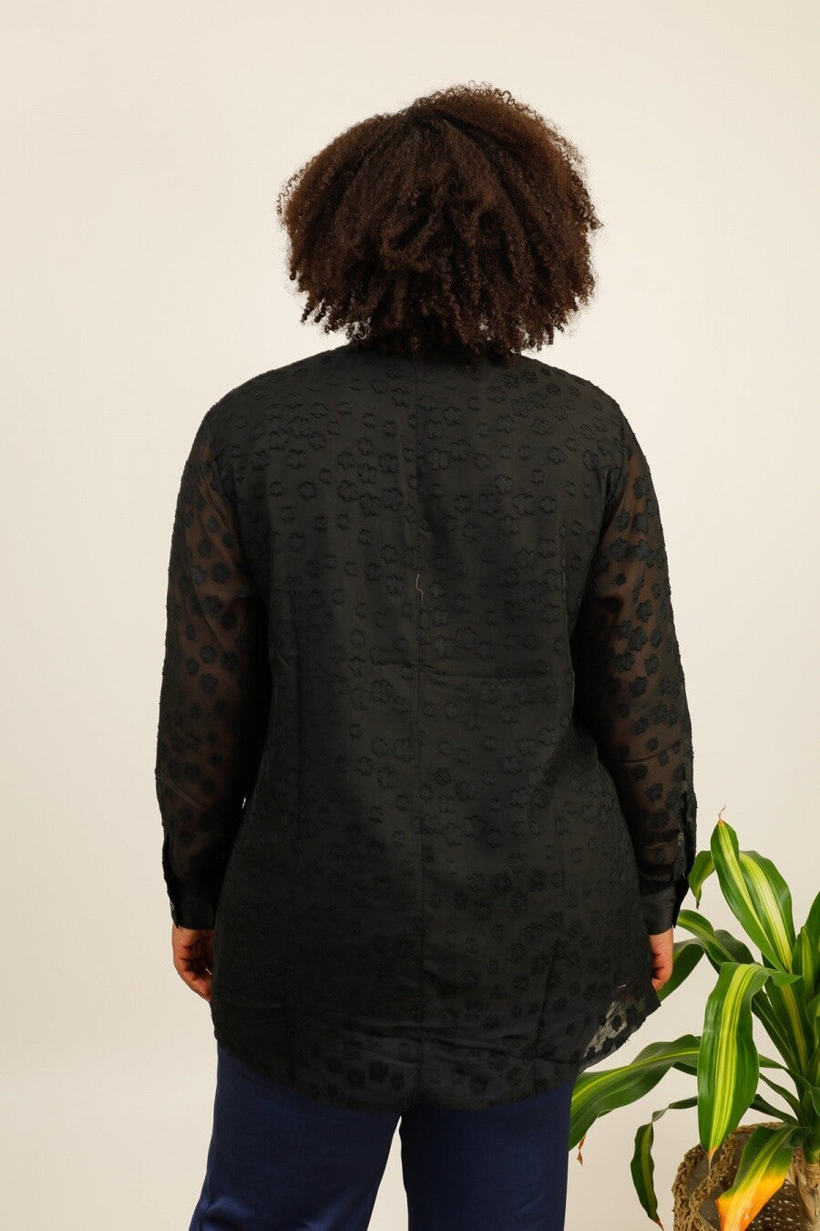 Plus size blouses i Stor Storlek