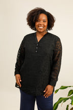 Plus size blouses i Stor Storlek