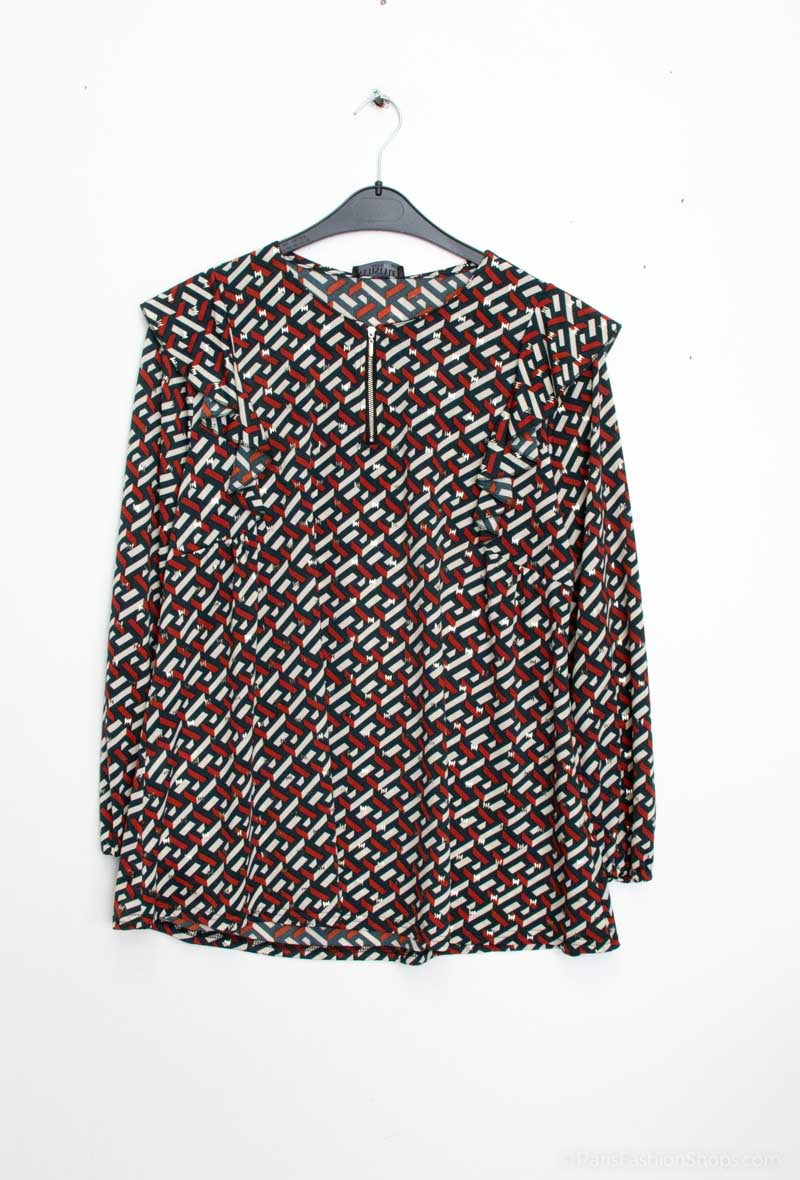 Plus Size Printed blouses