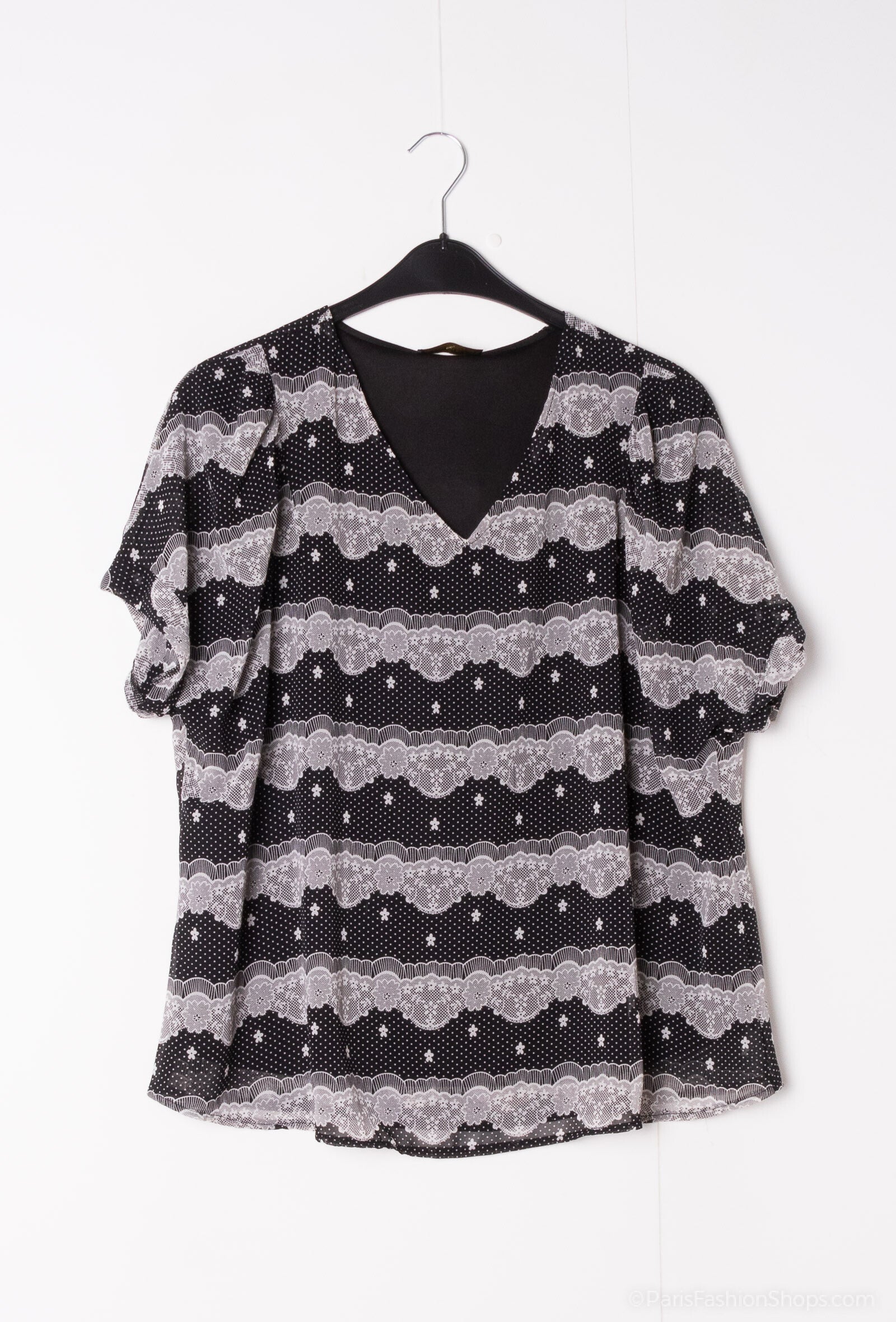Plus Size Printed doublet blouses