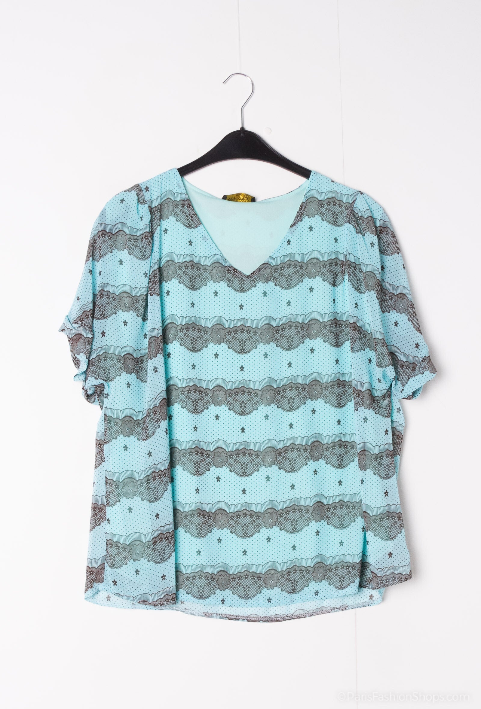 Plus Size Printed doublet blouses