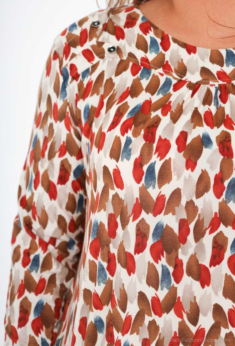 Printed blouses i Stor Storlek - Eleganta och Mångsidiga